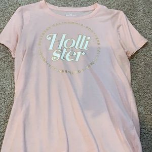 Pink Hollister shirt